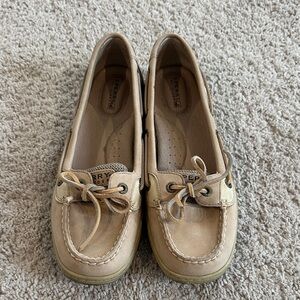 Sperry Women's Beige Moccasins